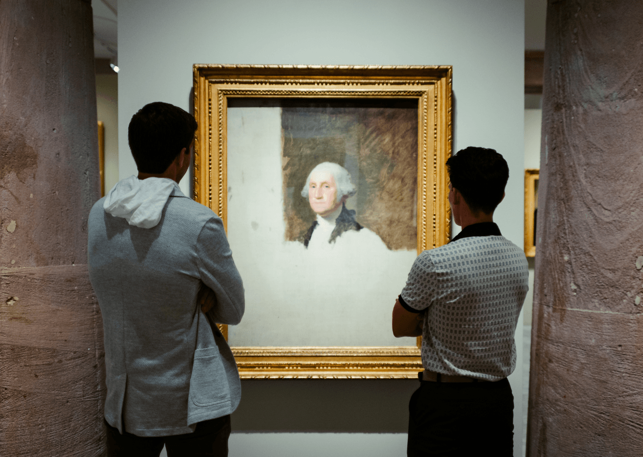 Founding father painting